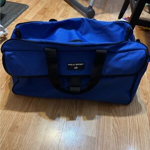 Polo by Ralph Lauren Vibrant Blue Duffel Bag